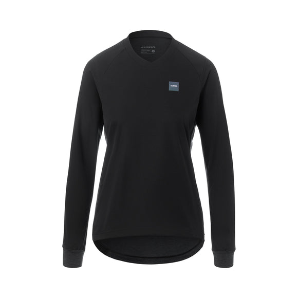 Giro Women's Roust Long Sleeve Wind Jersey - Black